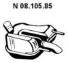OPEL 5852453 End Silencer